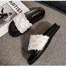 Chinelos de Celebridade da Internet para Mulheres, Uso Externo de Verão, Tamanho Extra Grande 41-43, Sandálias de Solado Grosso, Nova Moda 2026 Sapatos Versáteis para Praia