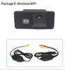 Adecuado para cámara de marcha atrás HD CCD integrada para BMW, cámara trasera con cable