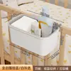 Bolsa de Almacenamiento para Cuna Colgante de Bebé, Cesta de Almacenamiento para Mesita de Noche de Bebé, Cesta Colgante para Pañales, Cesta Colgante para Mesita de Noche, Caja para Barandal de Cuna