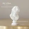 Mini adornos estudiante de arte boceto resina imitación yeso artesanías joyería de escritorio tridimensional decoración de trompeta al por mayor