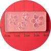 Accesorios para Arte de Uñas Molde de Silicona para Uñas DIY Hecho a Mano Popular Flor de Cinco Pétalos Flor Blanca Pequeña Rosa Crisantemo Ins Estilo Caliente