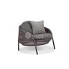 Sofá de ratán para exterior, estilo nórdico, para patio, jardín, balcón, terraza, silla de ratán para exterior, mesa de centro, muebles combinados