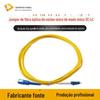 Yonghang fábrica atacado ajustável núcleo duplo LC-SC-SM/G52D único modo único núcleo pigtail fio 3 m jumper fibra óptica