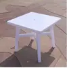 120 Conjunto de Mesa e Cadeiras Plásticas Espessas para Barraca de Comida de Feira Noturna Churrasco Cerveja Cadeiras de Praia de Lazer com Braço e Encosto