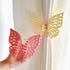 Hebilla de Cortina Nudo de Mariposa Hueco Exquisita Sensación de Alta Gama Habitación Dormitorio Corazón de Niña Decoración Sanadora Clip para Cortina del Hogar