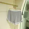 Novedad Primavera/Verano 2026 Estilo Puro Deseo Suave y Pegajoso Aliento de Chica Algodón Transpirable Ribete de Encaje Antibacteriano Pantalones de Seguridad Anti-exposición