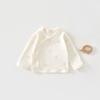 Ropa de Algodón Puro Otoño para 0-3 Meses, Estilo Espalda Abierta, Clase A, Top sin Costuras para Recién Nacidos, Adecuado para Sala de Partos, Estilo Delgado de Verano para Bebés