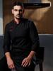 Uniformes de Chef, Uniformes de Hotel para Hombres y Mujeres, Catering Otoño e Invierno de Manga Larga para Chefs, Transpirables, Gama Alta, Cocina de Gama Alta