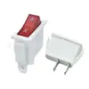 Interruptor Tipo Navio Certificação Europeia Kcd3 2 Pinos Transparente Vermelho Interruptor de Alimentação para Dispensador de Água 16A250V