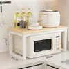 Estante de Almacenamiento de Cocina Estante de Almacenamiento de Múltiples Niveles Encimera Multifuncional Estante de Almacenamiento para Microondas y Olla Arrocera de Cocina