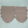 Venda Quente Transfronteiriça Roupa Íntima Feminina de Cintura Alta Tamanho Grande Cor Maillard Algodão Puro Antibacteriano Calcinhas Roupa Íntima Feminina Roupa Íntima de Comércio Exterior Feminina