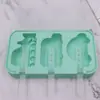 Molde para Helados para Paletas Caseras, Barras de Hielo y Pasteles de Hielo; Molde de Helado DIY para Niños