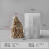 Jiahimei Mãe Abraçando Criança Retrato Vela Perfumada Molde de Silicone Cola DIY Vela Estátua de Deusa Ferramenta de Moagem