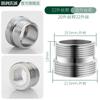 Adaptador de grifo de cocina para lavabo de lavabo conector de tubería de agua para lavadora accesorios de acoplamiento rápido