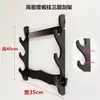 Suporte para espadas sem furos suporte de parede para vara de pesca suporte de armazenamento com furos porta-facas armas de sopro armazenamento multicamadas