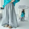 Conjunto de sudadera de otoño para niñas 2026 nuevo conjunto de dos piezas de moda estilo coreano para niños mayores, ropa elegante para niñas