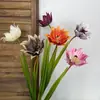 Flor de dragão antiga artificial, material EVA de alta qualidade, para decoração de casa, arranjos florais, decoração de maquete e adereços de fotografia