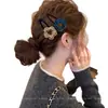 Obertura de Otoño~Pasador de Mujer Flor de Lana Borde de Flor Pinza BB Pinza Lateral para Flequillo Nuevo Pasador Adorno para el Cabello