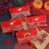 Bordado de Brocado Manualidad Vintage Nuevo Estilo Chino Sobres Rojos Regalos de Boda Sobres de Regalo Regalos de Bendición para Bebés Al por Mayor
