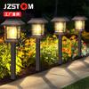 Nueva Lámpara Solar de Césped de Tungsteno Impermeable para Exteriores Lámpara de Casita Lámpara Cuadrada Pequeña Lámpara de Palacito Pequeño Lámpara de Jardín de Patio