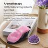 Almohada para Ojos de Yoga Transfronteriza Rellena de Bolitas de Arcilla de Lavanda Calentamiento en Microondas Oscurecimiento Sueño Compresa Caliente y Fría Máscara para Ojos Personalizada