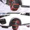 Nueva cadena de nieve para llantas de coche de emergencia universal de nailon para invierno antideslizante cadena de nieve de invierno