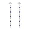 Pendientes Populares de Acero de Titanio para Damas Europeas y Americanas Estilo Bohemio Borla Simple Pendientes para Damas Venta al por Mayor de Comercio Exterior