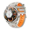2025 Cross-Border Ht33 Smartwatch Monitoramento de Frequência Cardíaca e Oxigênio no Sangue Chamada Bluetooth Bússola Lanterna Relógio Esportivo