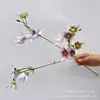 Flores Artificiais, Flores de Noiva, Materiais Florais Estilo Floresta, Estilo Natural Pastoral, Decoração de Casa, Arranjo de Cena com Flores Artificiais, Flores Artificiais
