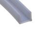 Tira de vedação de borda de borracha de silicone transparente em forma de U Equipamento mecânico Tira de vedação de borda Placa de aço de vidro Tira de proteção de borda