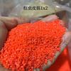 Banda de goma de partículas grandes, venta al por mayor, banda de goma de gusano rojo, barril con clip de gusano rojo, banda de goma de partículas de pesca, atado a mano, banda de goma, equipo de pesca