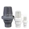 Válvula de Fondo de PVC, Válvula de Pie, Válvula de Retención, Filtro de Bomba de Agua de Plástico Upvc, Cesta de Aspiración de Agua, Accesorios para Tuberías de Agua