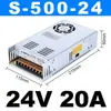 Pujiang Mingwei 220V para 5V/12V/24V/36V/48V CC Fonte de Alimentação Chaveada Caixa Módulo Transformador Conversor S-350