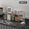 Estante de Mesa Simple Sala de Estar Mesa de Centro Almacenamiento de Tazas de Té de Escritorio Estante de Almacenamiento Multicapa Estante de Almacenamiento Apilable Almacenamiento de Escritorio