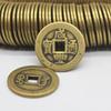 Colgante de latón grueso de cinco emperadores, diez emperadores, moneda de cobre, decoración para el hogar, sala de estar, porche, regalos creativos