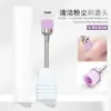 Cepillo de limpieza para cabezal de pulido de uñas, cepillo para eliminar polvo, cepillo de limpieza para cabezal de lijado, herramienta de limpieza para superficie de uñas, cepillo de nailon