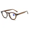 Elegantes de alta gama Retro Ovalados personalizados populares clásicos combinan con todo en stock suministro gafas de lectura anti luz azul 8272