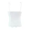Camisola Blanca Ajustada de Primavera Estilo Europeo y Americano para Mujer 1776