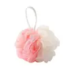 Bomba de Baño Bola de Baño Bola de Ducha de Flor Bola de Flor de Baño Exfoliante de Espalda Espumosa Tamaño Grande Exfoliante Corporal Lindo Femenino Suave