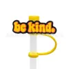Novos acessórios para namoradas Tubo de sucção Manga Tampa de sucção Silicone Plugue de poeira Bonito Anime Party Straw Decoration Produtos transfronteiriços