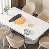 Alfombrilla Transparente Morandi para Mesa de PVC Vidrio Blando Impermeable, Resistente al Aceite, Anti-Quemaduras, Mantel sin Lavado Dibujos Animados para Mesa de Café Mesa de Comedor