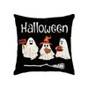 Comercio Exterior Amazon Más Vendido Halloween Funda de Almohada Personalizada Sala de Estar Sofá Decoración Festiva Funda de Cojín Funda de Cojín de Almohada Venta al por Mayor