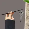 Horquilla Antigua de Imitación de Sándalo de Alta Calidad Broche Elegante para el Cabello Borla de Madera Accesorios para el Cabello Paso a Paso Hanfu Cheongsam
