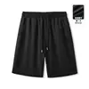 Shorts esportivos da moda de secagem rápida para uso casual ao ar livre, shorts de trabalho estilo americano, shorts de praia masculinos de seda gelada para o verão