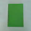 Cuaderno Espiral Sencillo de Color Sólido A5 Bloc de Notas Tapa Blanda Multicolor Planificador Estudiantil Cuaderno Personalizable con Logo