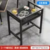 Mesa de Mahjong Mesa de Café Estante para Té Sala de Ajedrez y Cartas Mesa Auxiliar Especial Mesa Auxiliar Pequeña para Jugar Máquina de Mahjong Estante Móvil de Almacenamiento