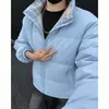 Jaqueta de algodão xadrez patchwork transfronteiriça 2026, unissex, outono/inverno, design retrô, sem capuz, lapela estilo americano, estilo casal