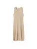 Vestido Colete Consinee 100% Caxemira Pura Tricotado Sem Mangas Feminino Base para um Look Elegante e Profissional