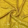 Tecido de malha com lantejoulas, cor sólida, denso, de largura total, várias cores disponíveis, vestidos de palco, roupas de noite, tecido com bordado de contas