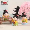 Adornos de Dama Tang Estilo Antiguo, Decoraciones para el Hogar Lindas con Corazón de Niña, Muñecas Tang Xiaoyuan Versión Q, Regalos de Cumpleaños para Niñas